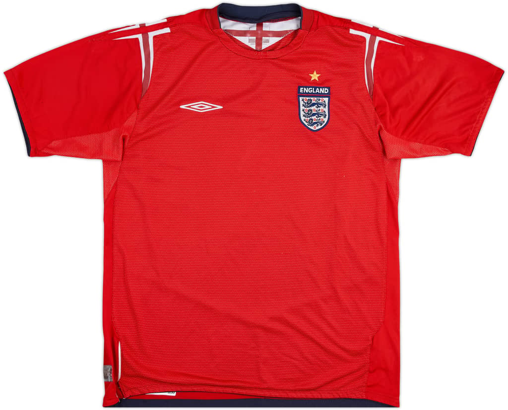 2004-06 England Away Shirt - 5/10 - (L)
