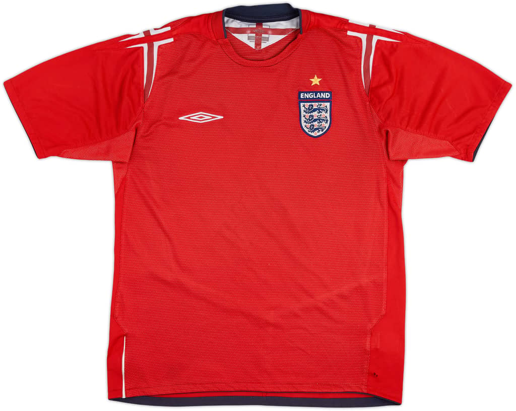 2004-06 England Away Shirt - 5/10 - (M)