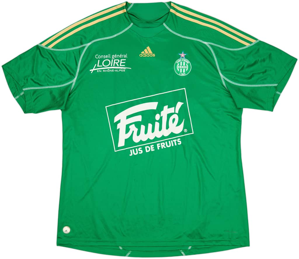 2009-10 Saint Etienne Home Shirt - 7/10 - (XXL)