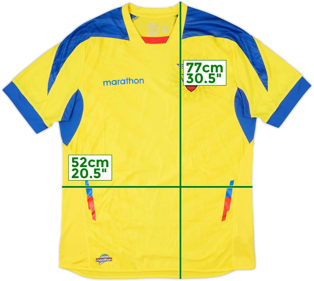 2014-15 Ecuador Home Shirt - 9/10 - (XL)