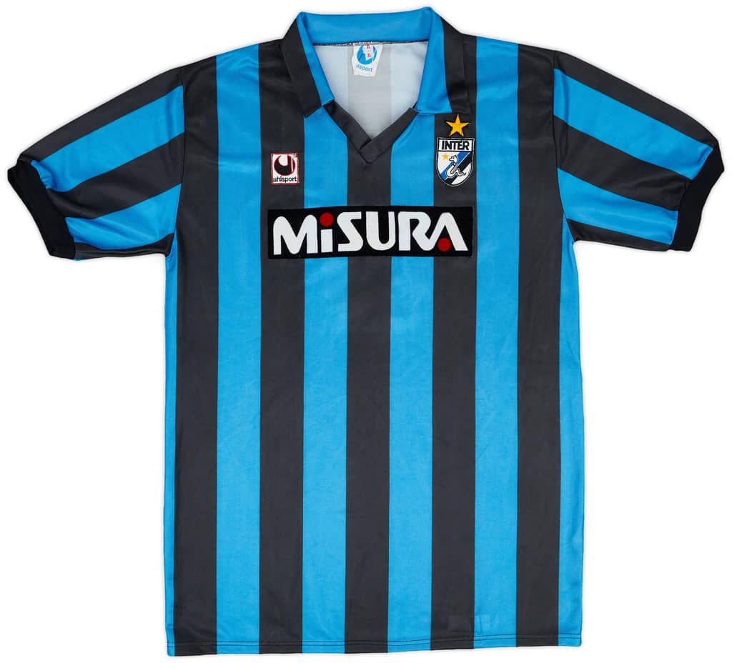 1988-89 Inter Milan Home Shirt #9 - 8/10 - (XL)