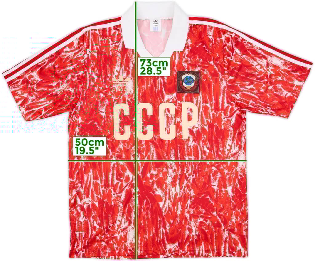 1989-91 Soviet Union Home Shirt - 8/10 - (M)