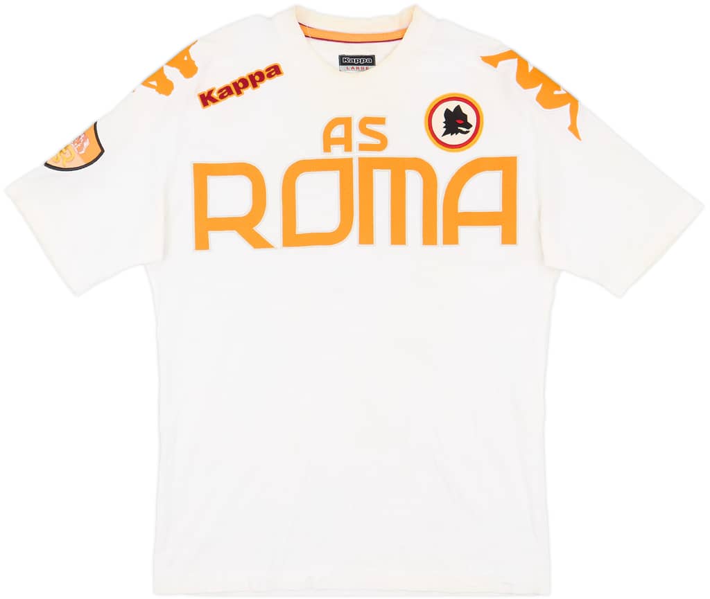 2009-10 Roma Kappa Cotton Tee - 5/10 - (L)