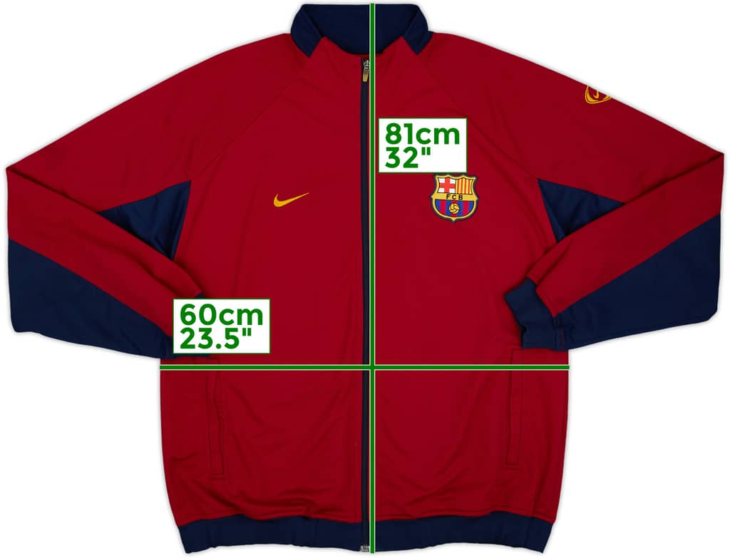 1999-00 Barcelona Nike Track Jacket - 9/10 - (XL)