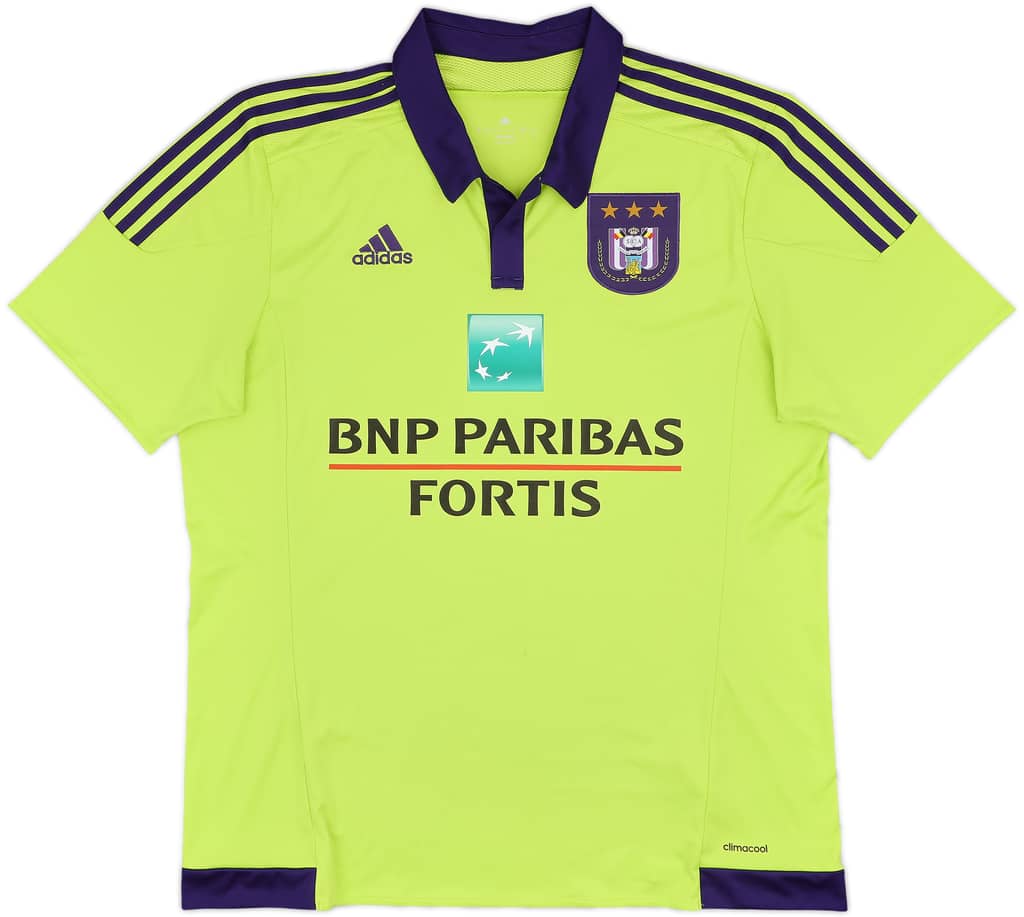 2015-16 Anderlecht Away Shirt - 7/10 - (XL)