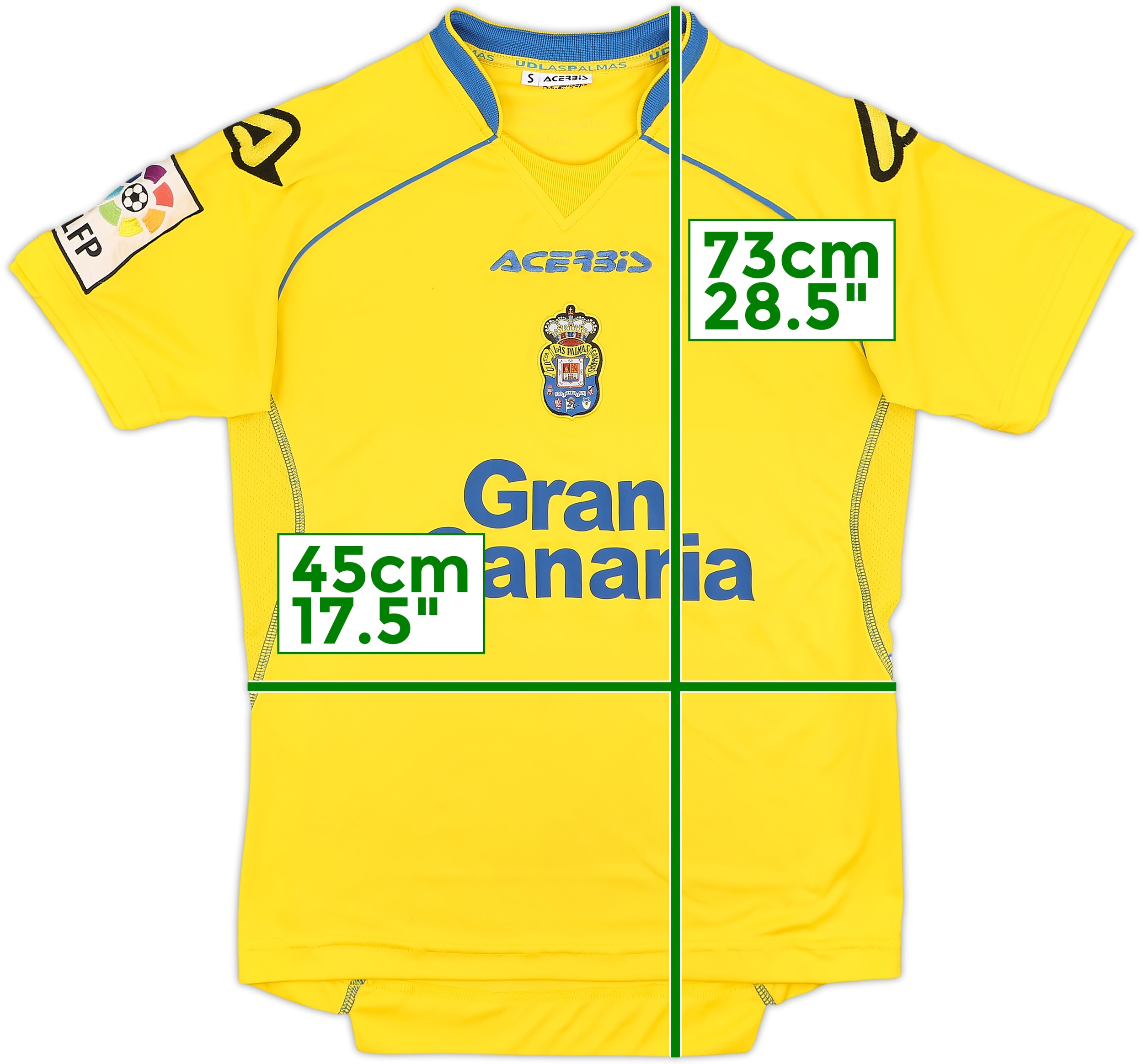 2014-15 Las Palmas Home Shirt - 7/10 - (S)