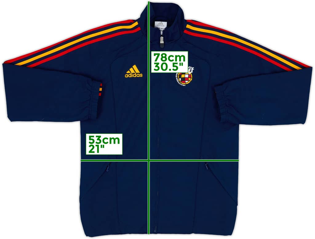 2009-10 Spain adidas Track Jacket - 8/10 - (XL.Boys)