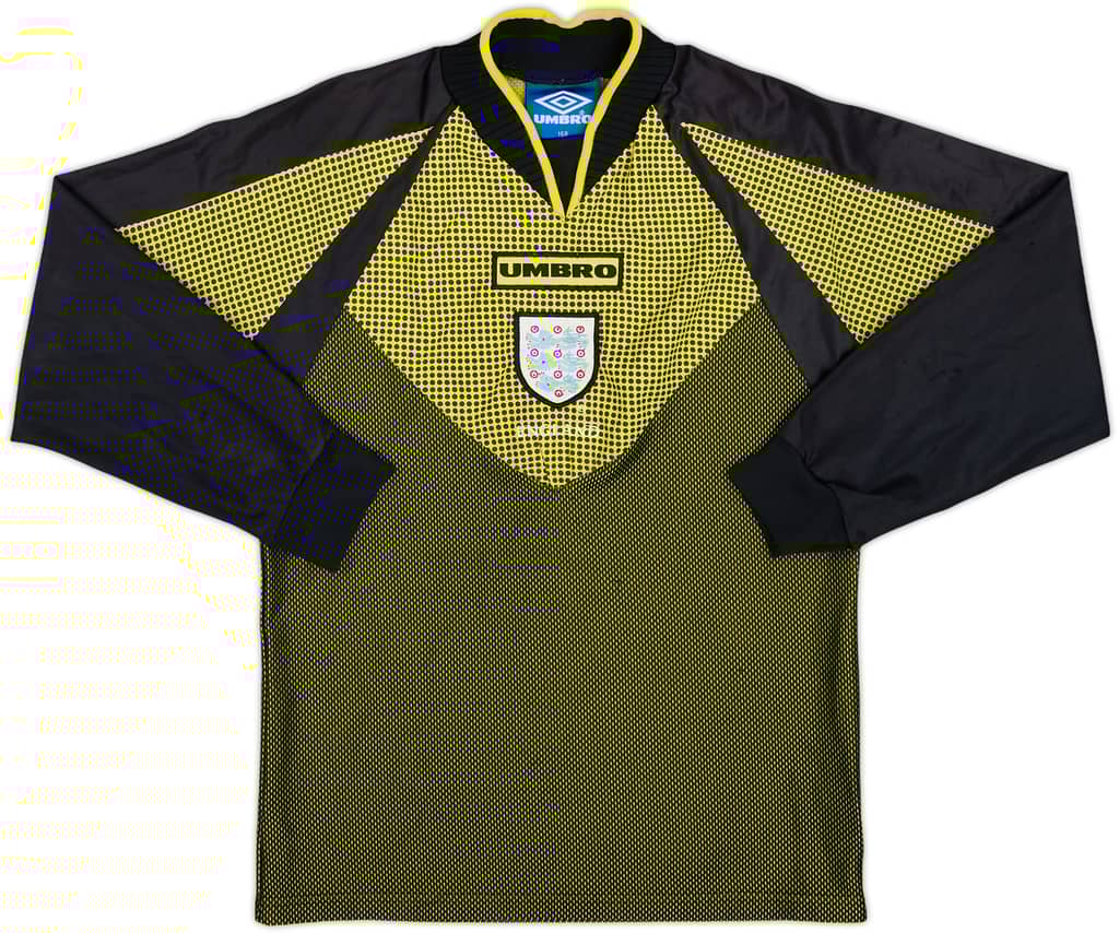 1998-99 England GK Shirt - 9/10 - (L.Boys)
