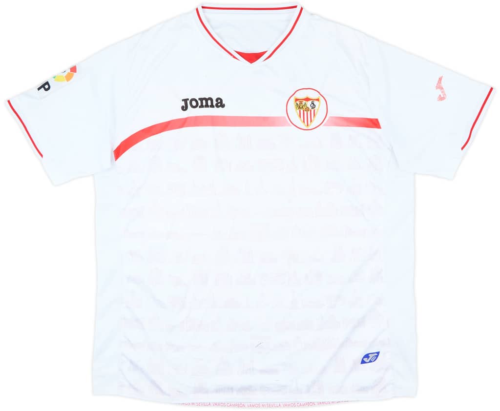 2010-11 Sevilla Home Shirt - 5/10 - (XL)