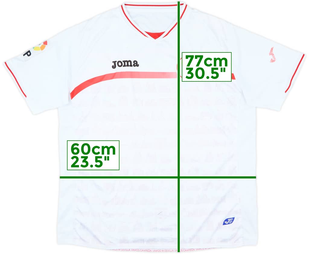 2010-11 Sevilla Home Shirt - 5/10 - (XL)