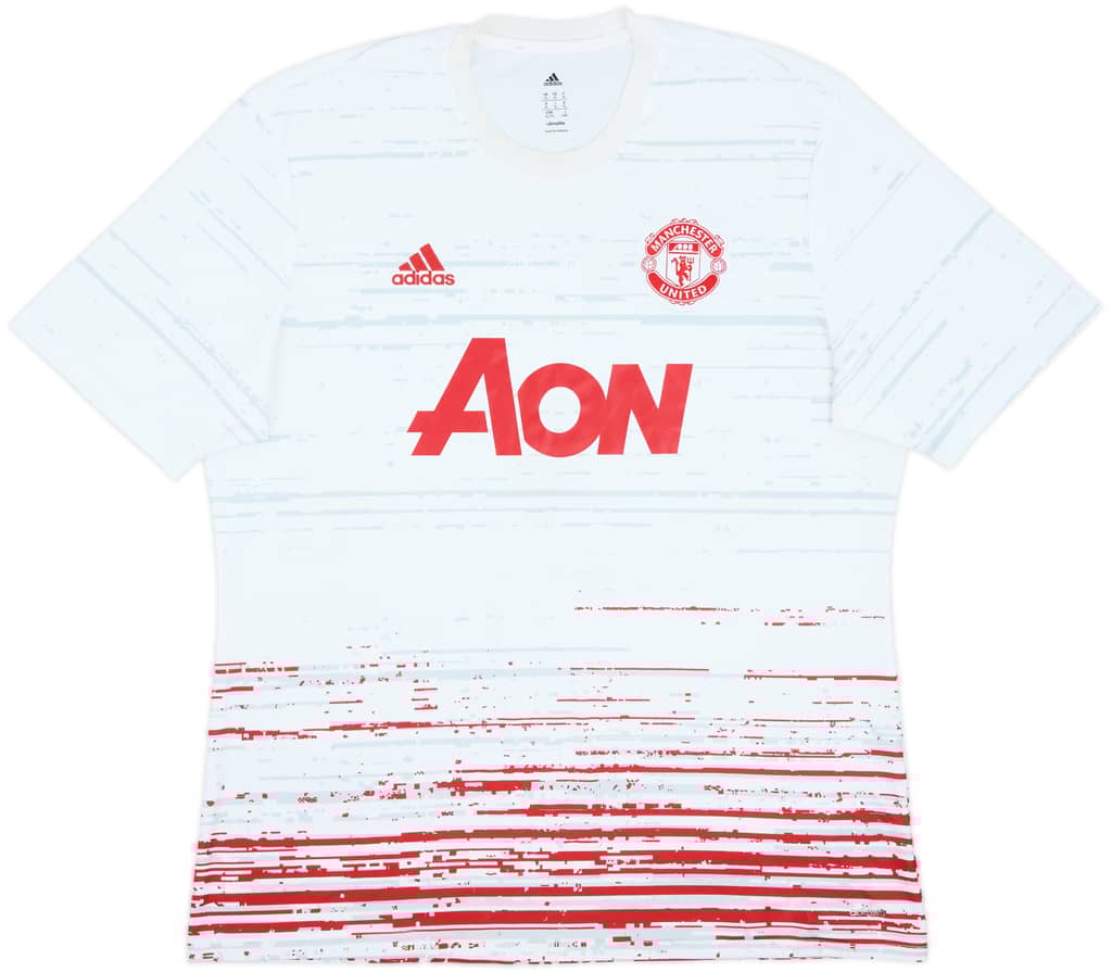 2016-17 Manchester United adidas Training Shirt - 8/10 - (XL)