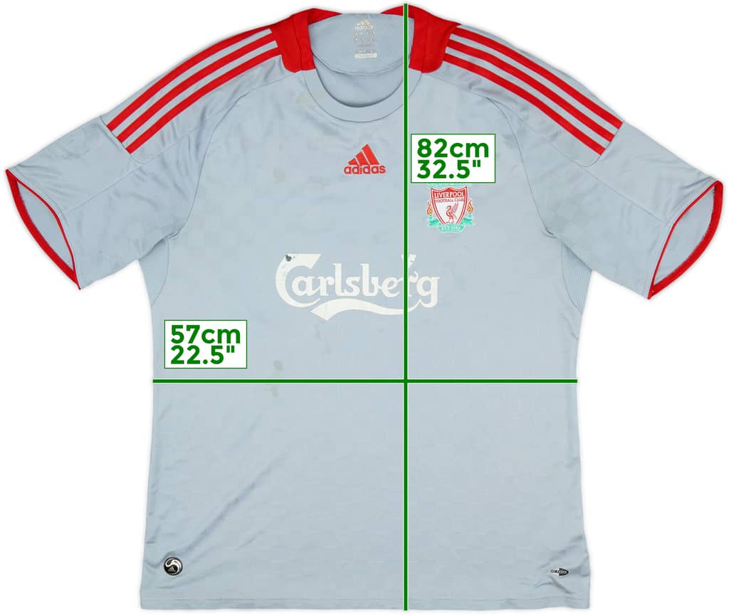 2008-09 Liverpool Away Shirt - 5/10 - (XL)