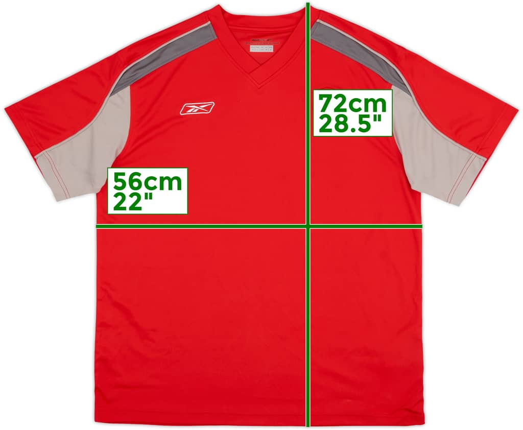 2002-03 Liverpool Reebok Training Shirt - 10/10 - (M)