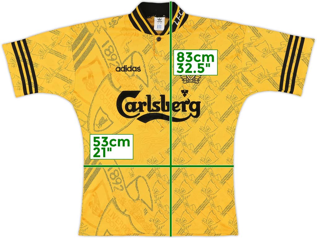 1994-96 Liverpool Third Shirt - 8/10 - (M)