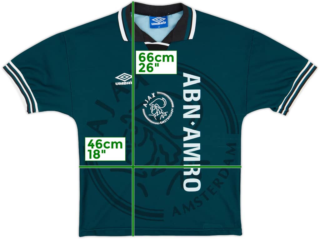 1995-96 Ajax Away Shirt - 8/10 - (XS)