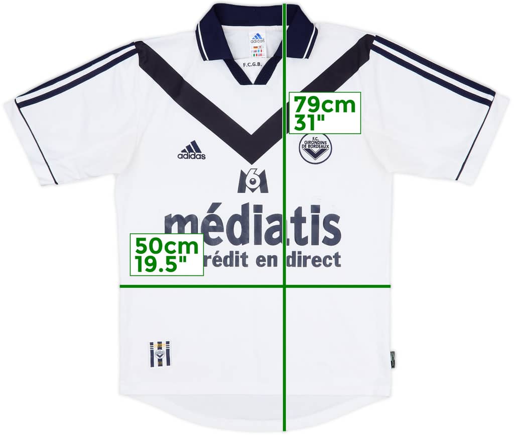 1999-00 Bordeaux Away Shirt - 7/10 - (S)