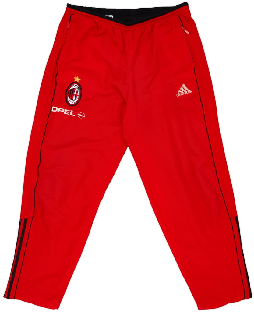 2000-01 AC Milan adidas Track Pants/Bottoms - 8/10 - (L)