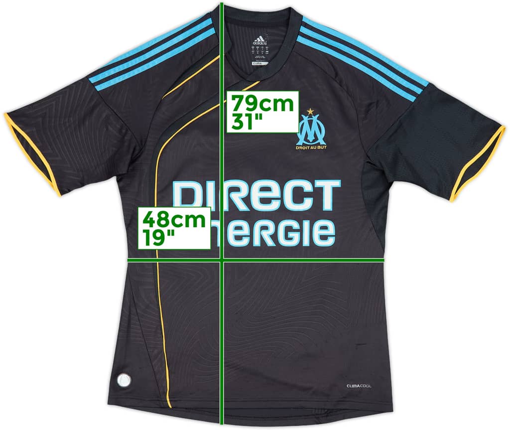 2009-10 Olympique Marseille Third Shirt - 9/10 - (M)