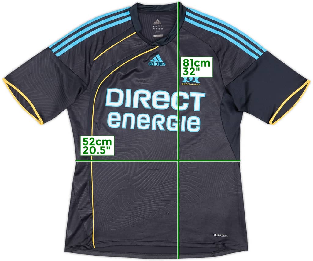 2009-10 Olympique Marseille Third Shirt - 6/10 - (L)