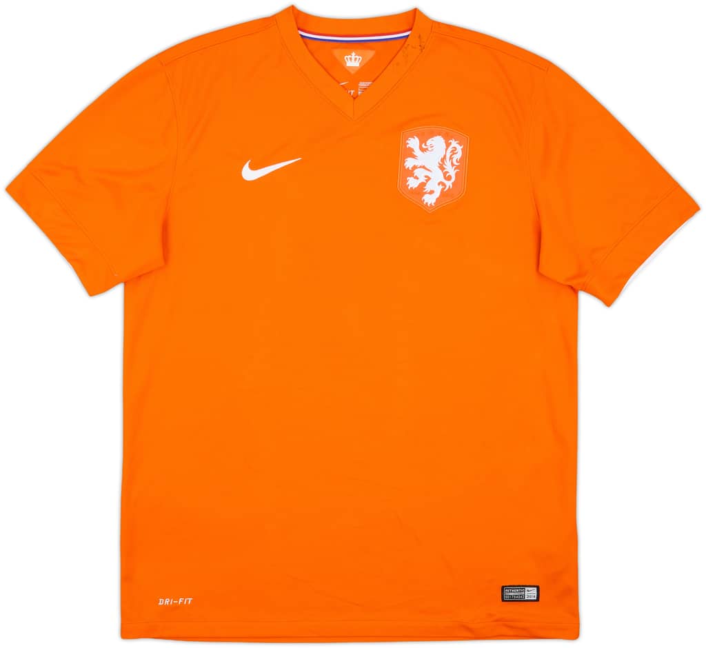 2014-15 Netherlands Home Shirt - 5/10 - (L)
