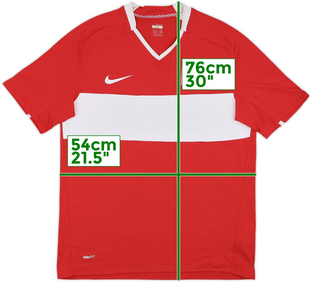 2008-10 Turkey Home Shirt - 8/10 - (M)