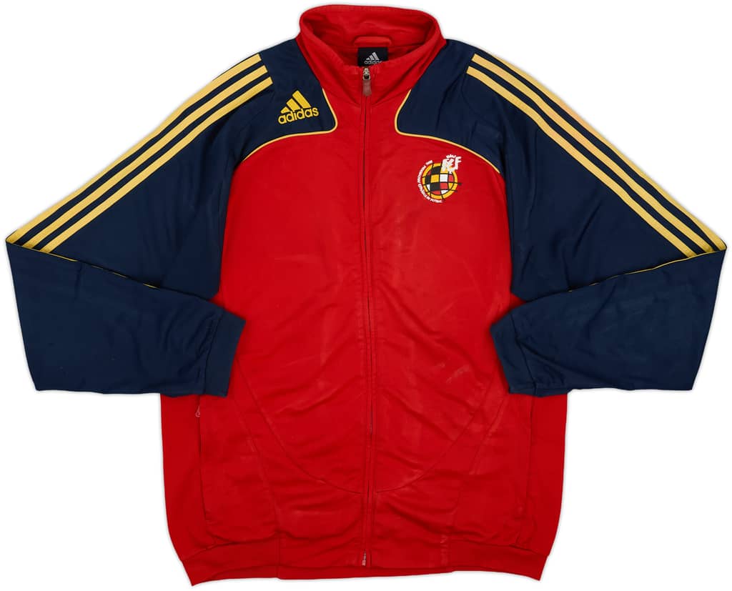 2008-09 Spain adidas Track Jacket - 8/10 - (M)