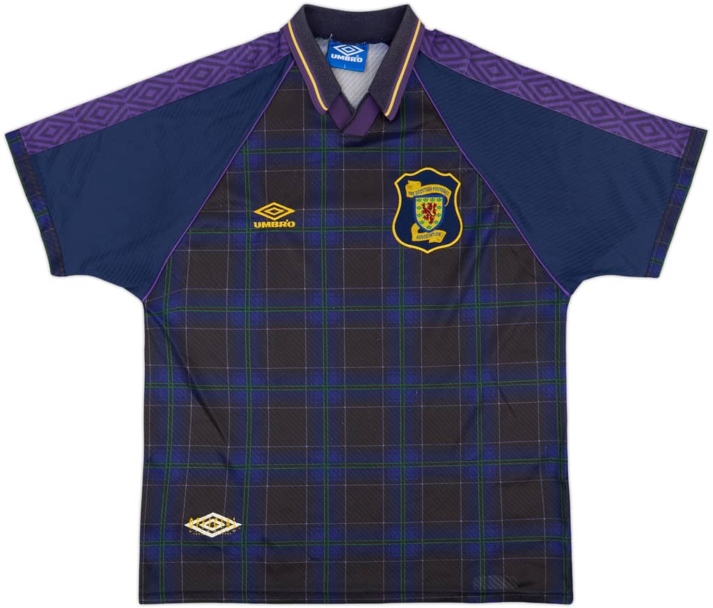 1994-96 Scotland Home Shirt - 8/10 - (S)