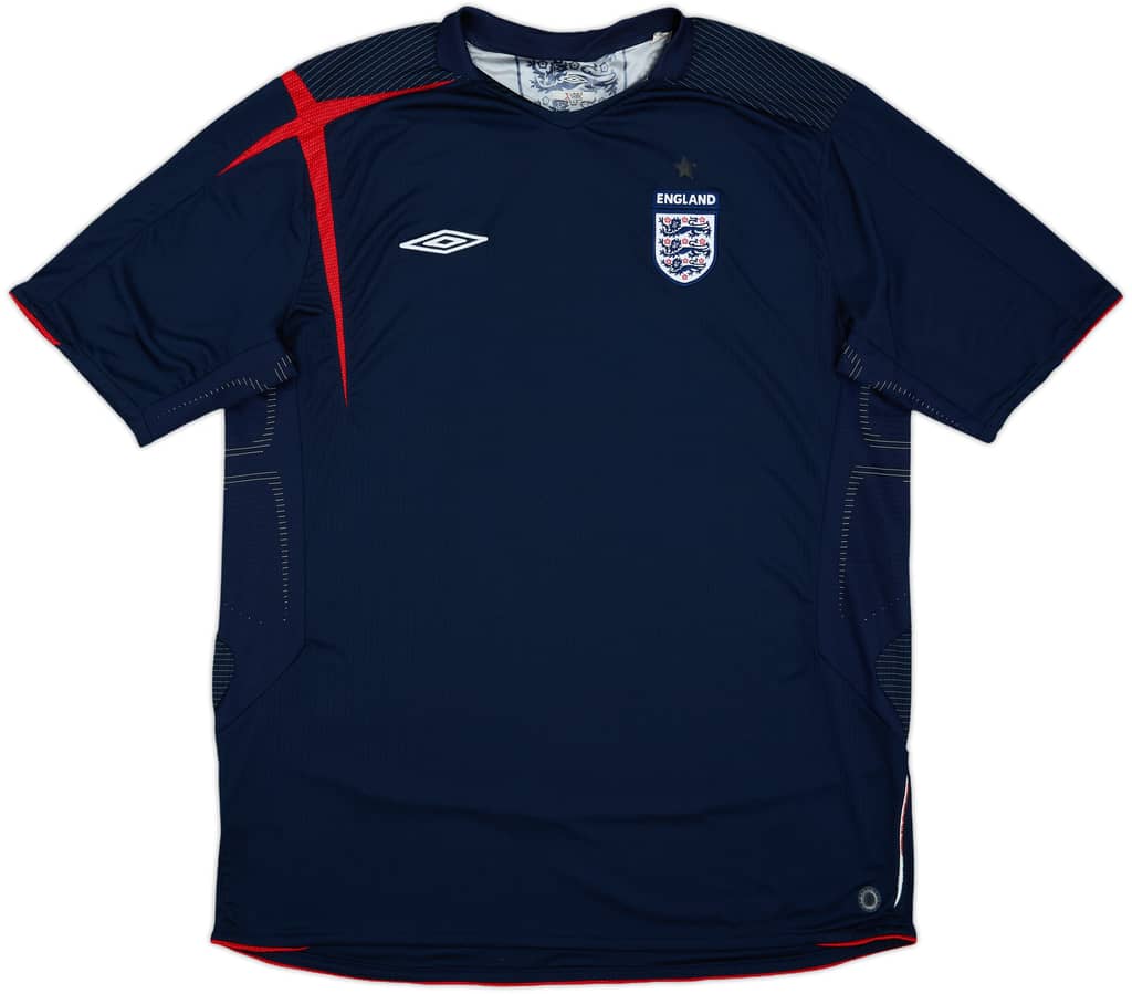 2005-06 England GK S/S Shirt - 6/10 - (XXL)