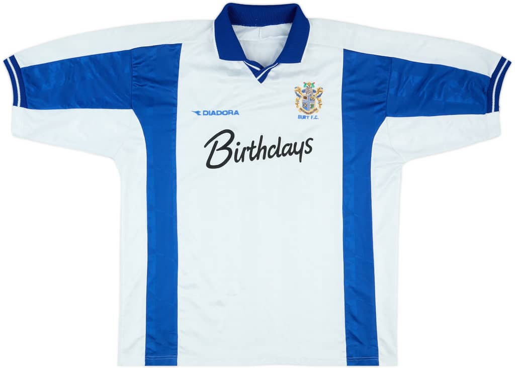1999-01 Bury Home Shirt - 8/10 - (XXL)