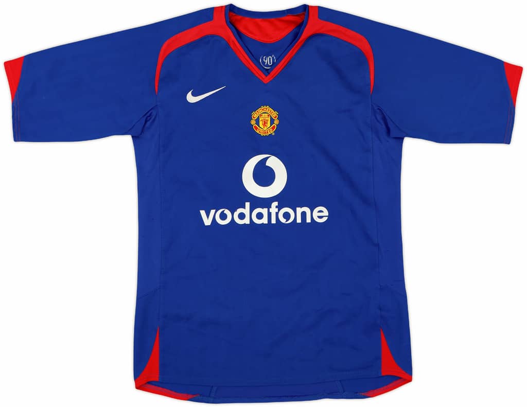 2005-06 Manchester United Away Shirt - 6/10 - (L.Boys)