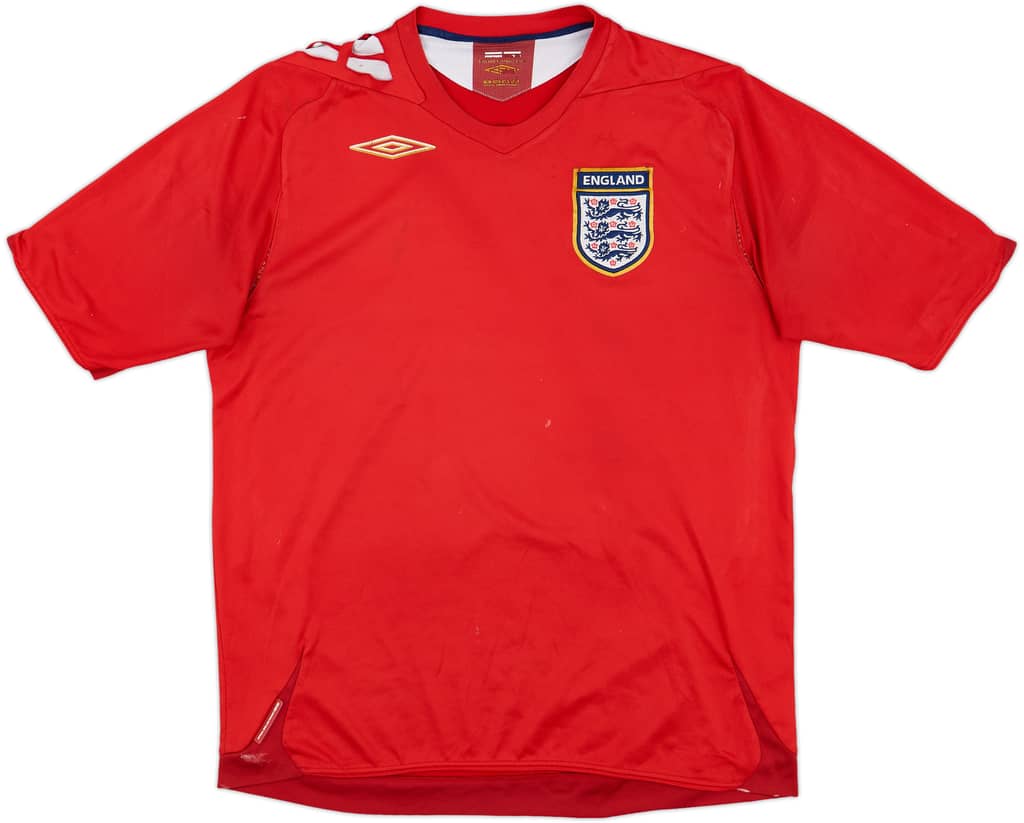 2006-08 England Away Shirt - 4/10 - (L)