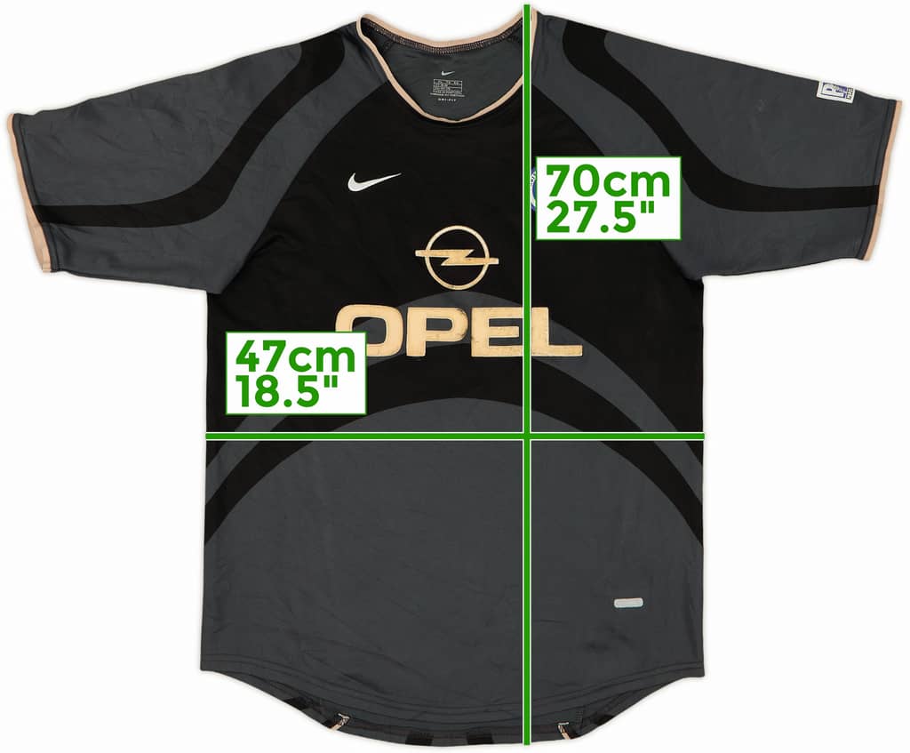 2001-02 Paris Saint-Germain Third Shirt - 6/10 - (XL.Boys)