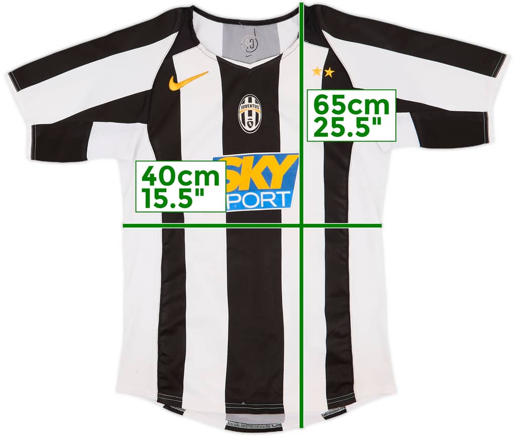 2005-06 Juventus Home Shirt - 7/10 - (L.Boys)