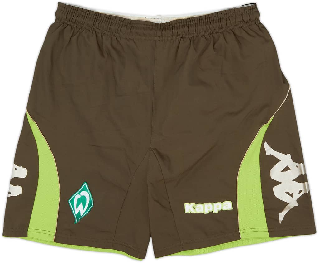 2007-08 Werder Bremen Away Shorts - 9/10 - (L)