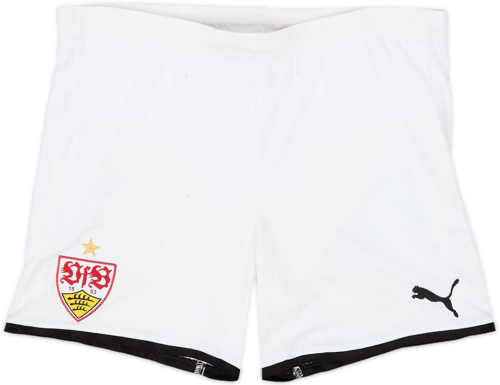 2017-18 Stuttgart Home Shorts - 8/10 - (L.Boys)