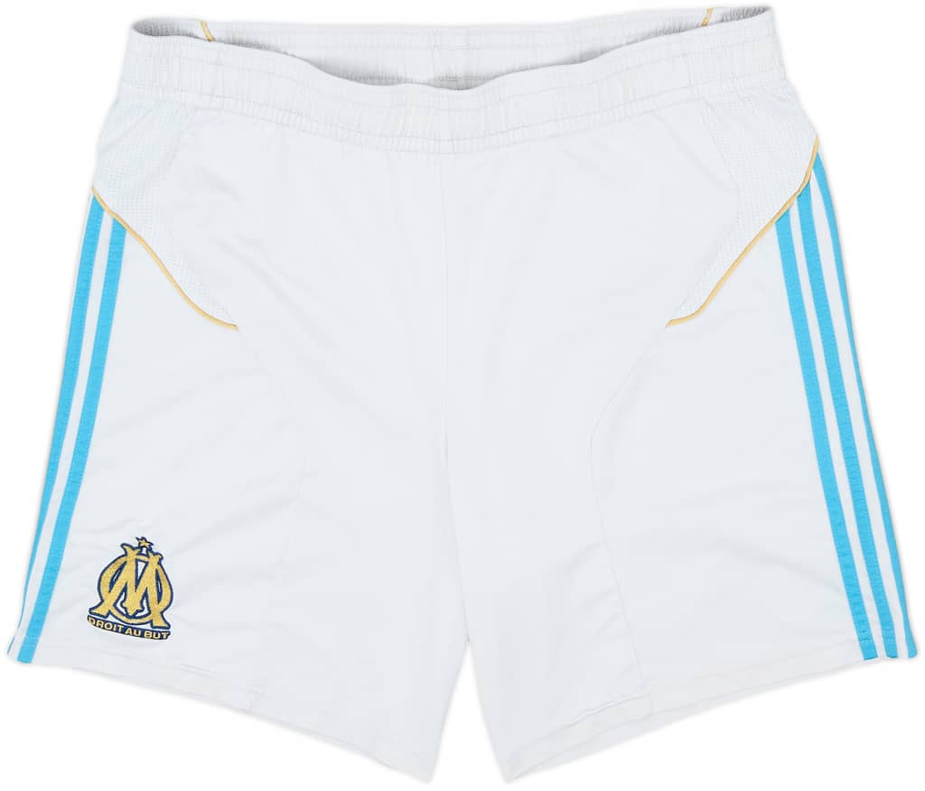 2011-12 Olympique Marseille Home Shorts - 5/10 - (L)