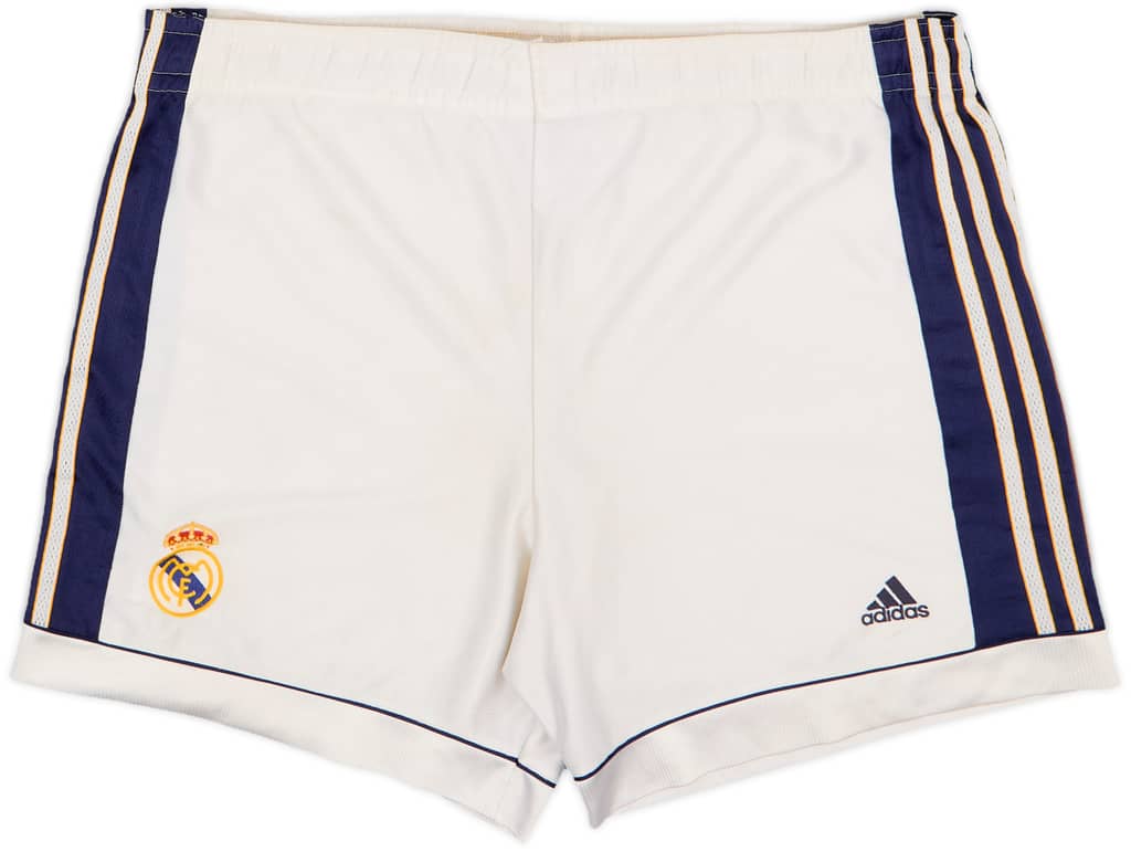 1998-00 Real Madrid Home Shorts - 7/10 - (M)