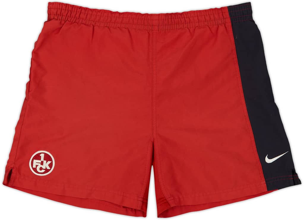 2000-01 Kaiserslautern Home Shorts - 6/10 - (XL)