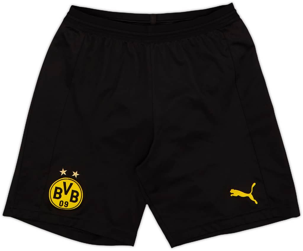2018-19 Borussia Dortmund Home Shorts - 8/10 - (S)