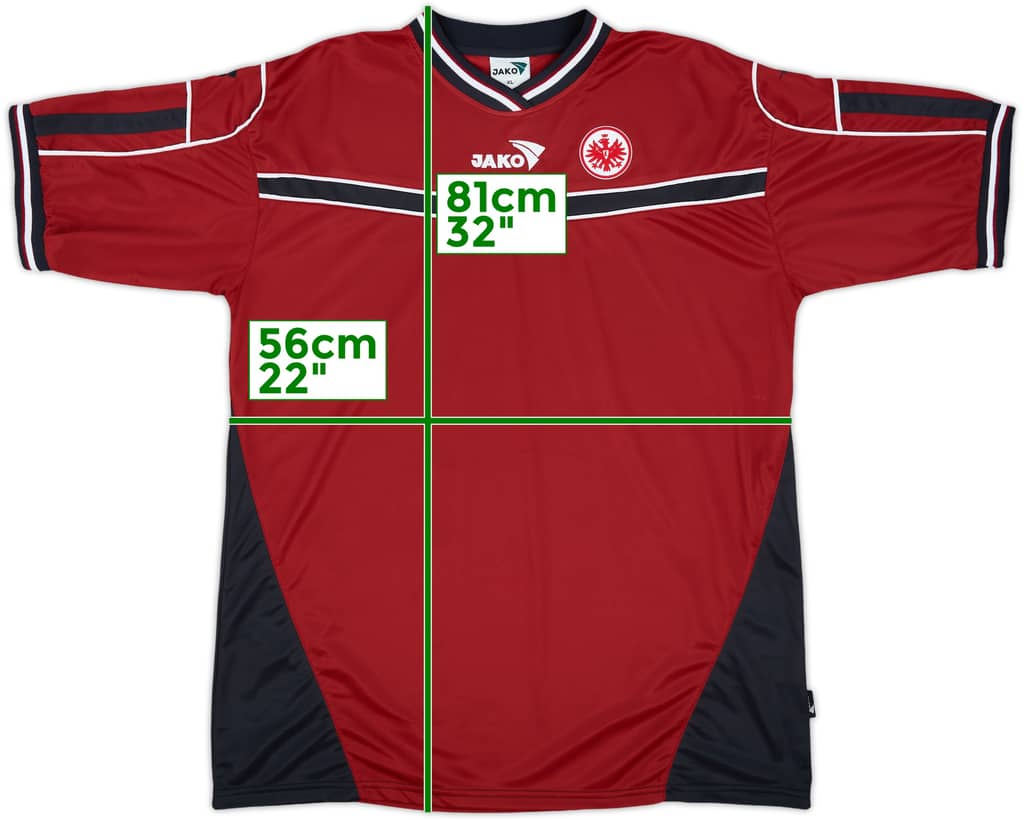 2005-06 Eintracht Frankfurt Jako Training Shirt - 10/10 - (XL)