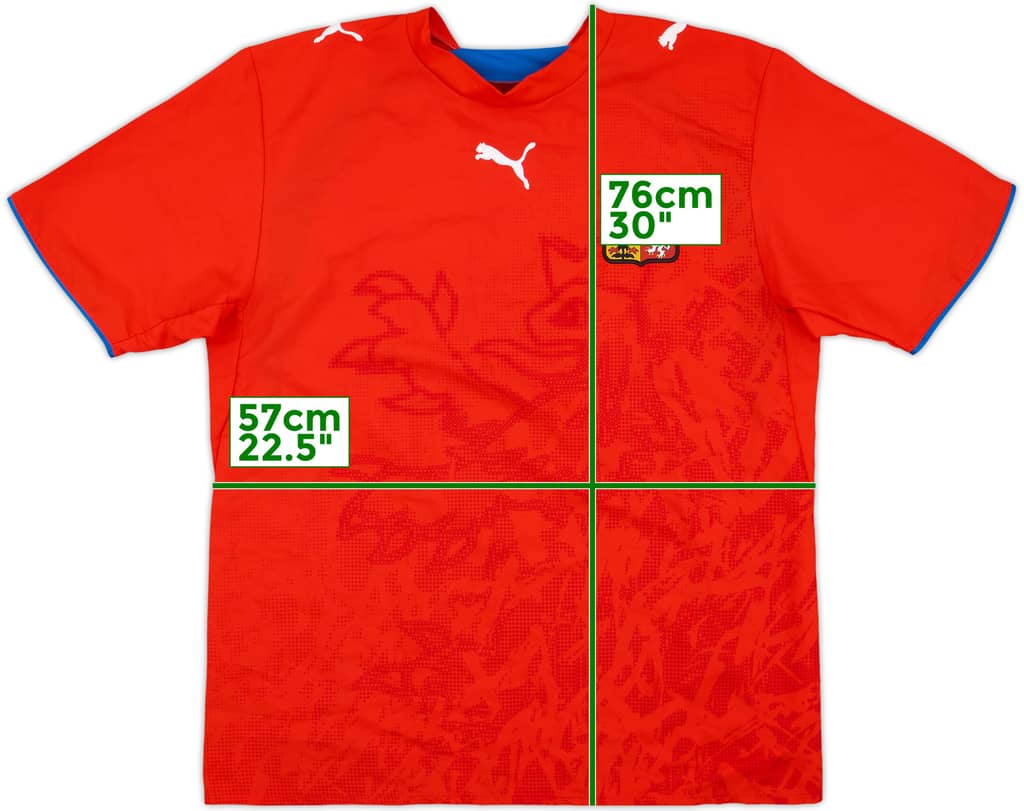 2006-08 Czech Republic Home Shirt - 10/10 - (L)