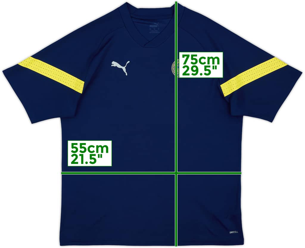 2022-23 Fenerbahce Puma Training Shirt - 8/10 - (XL)
