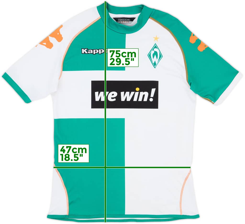 2006-07 Werder Bremen Home Shirt - 8/10 - (L)