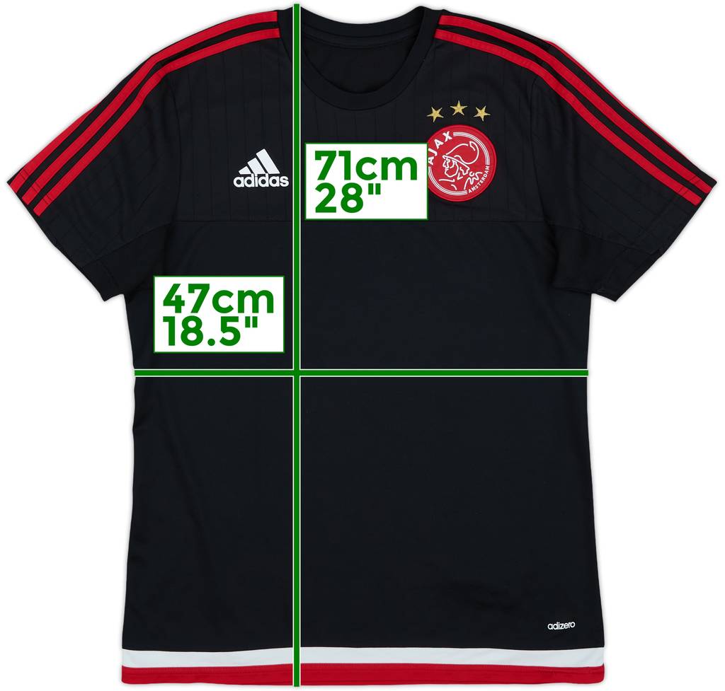 2015-16 Ajax adizero Training Shirt - 7/10 - (M)