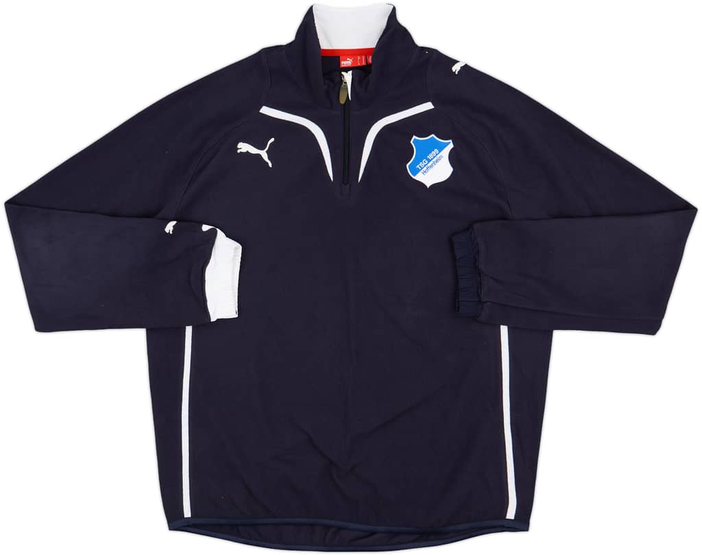 2009-10 Hoffenheim Puma 1/4 Zip Fleece Top - 7/10 - (XL)