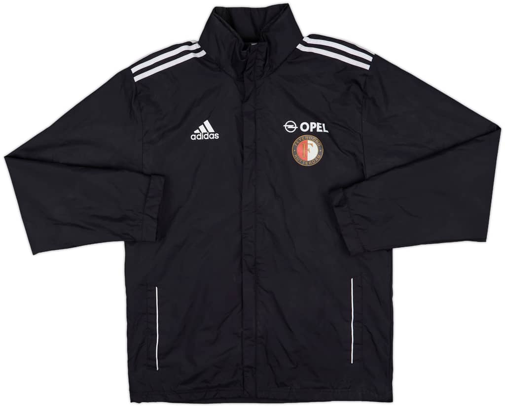 2014-15 Feyenoord adidas Hooded Rain Jacket - 8/10 - (M)