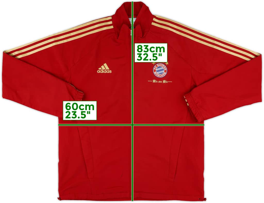 2011-12 Bayern Munich adidas Track Jacket - 7/10 - (L)