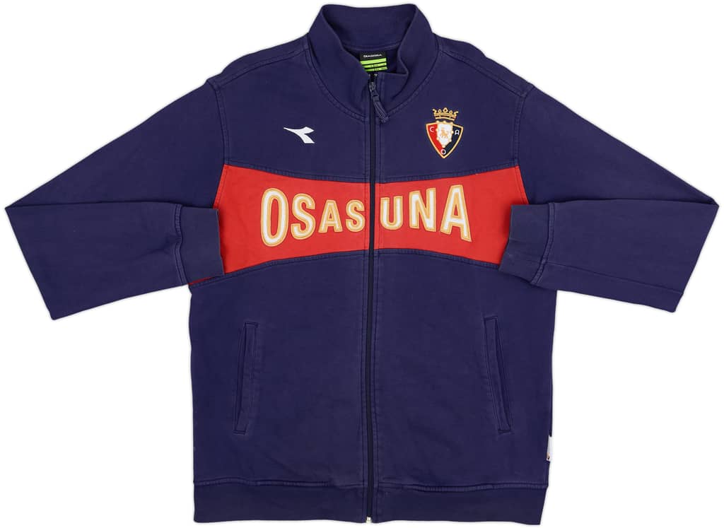 2008-09 Osasuna Diadora Track Jacket - 8/10 - (L)