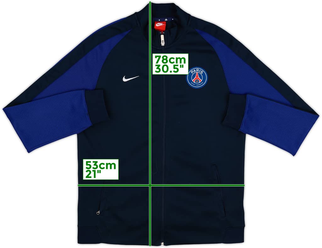 2016-17 Paris Saint-Germain Nike Track Jacket - 8/10 - (L)