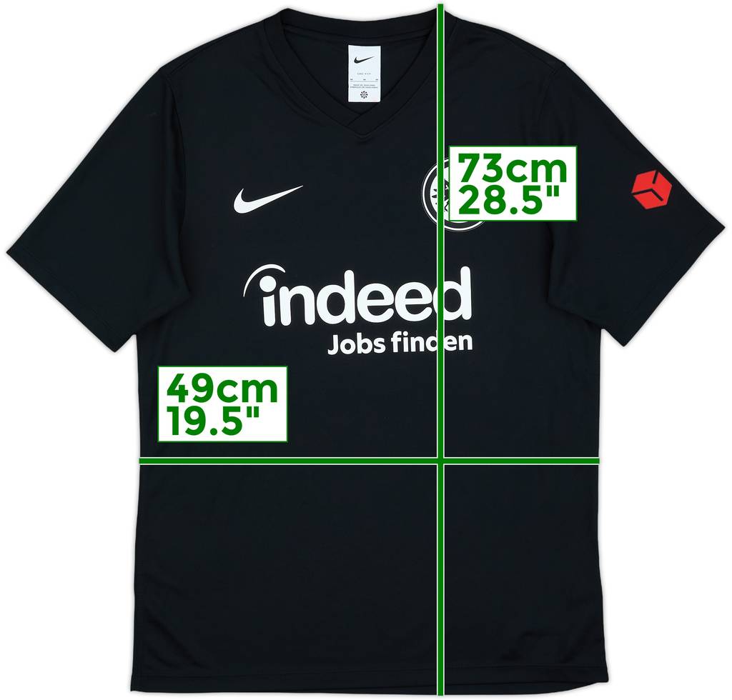 2021-22 Eintracht Frankfurt Nike Training Shirt - 9/10 - (M)